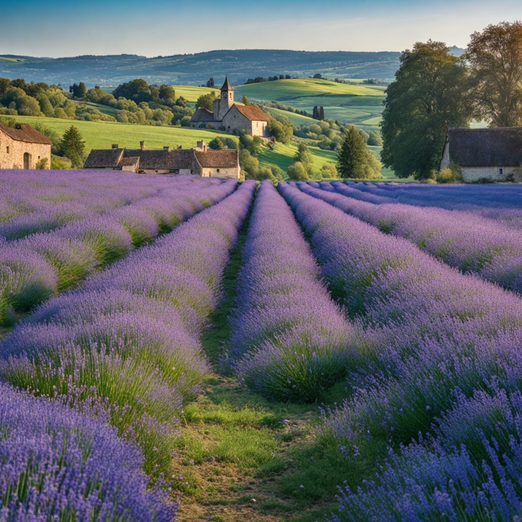 Champs de lavande luberon